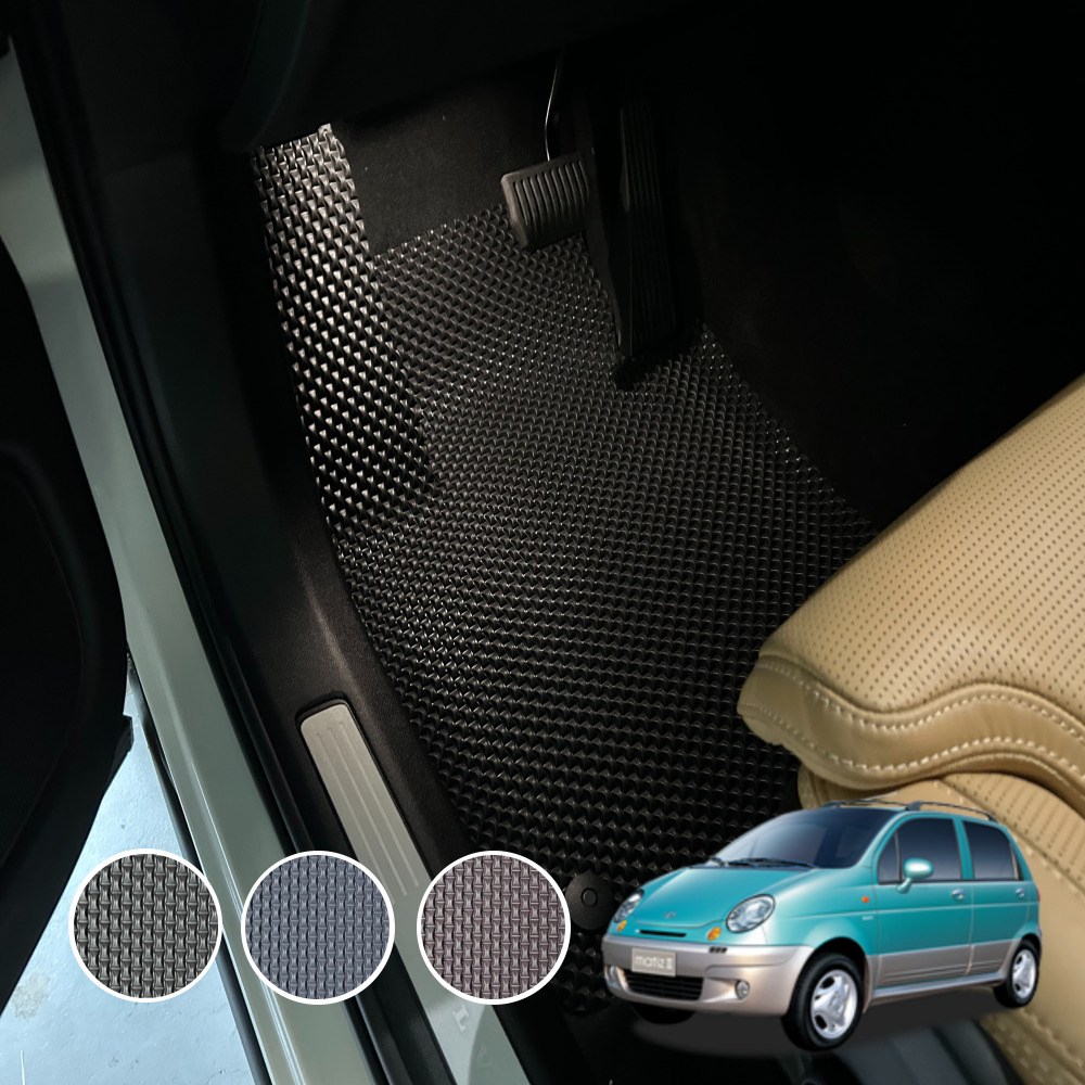 마티즈 체인 카매트 전차종 자동차 발매트 발판 블랙 1열 운전석+조수석, 그레이 134,000원