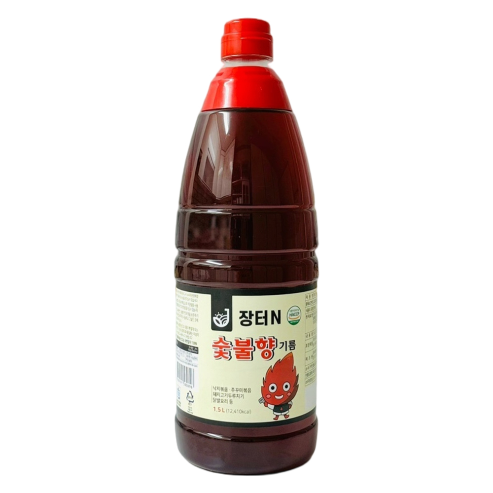 장터엔 HACCP 화유 불맛 불향기름 숯불향기름 1.5L 25,800원