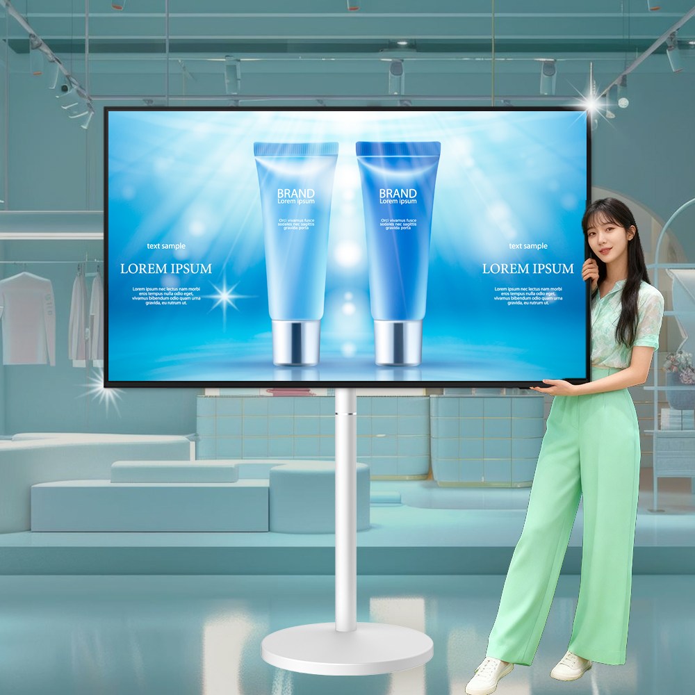 삼성 65인치 75인치 호환 이동식TV거치대 무빙스탠드 받침대 티비거치대 삼탠바이미 스탠바이미 무빙스타일 대형TV 118,900원