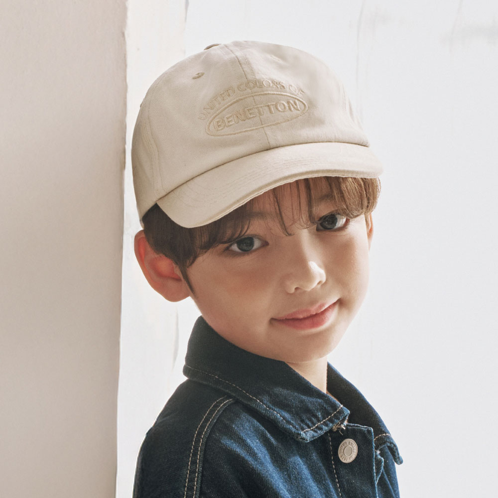 베네통키즈 투톤 코튼 볼캡 27,500원