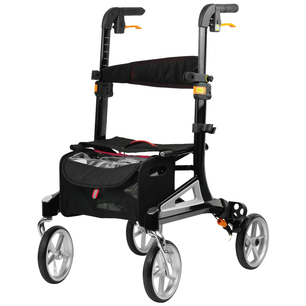 라온아띠 성인용보행기 어르신 실버카 신형 롤레이터 노인용 할머니 유모차 KCS-568 396,000원