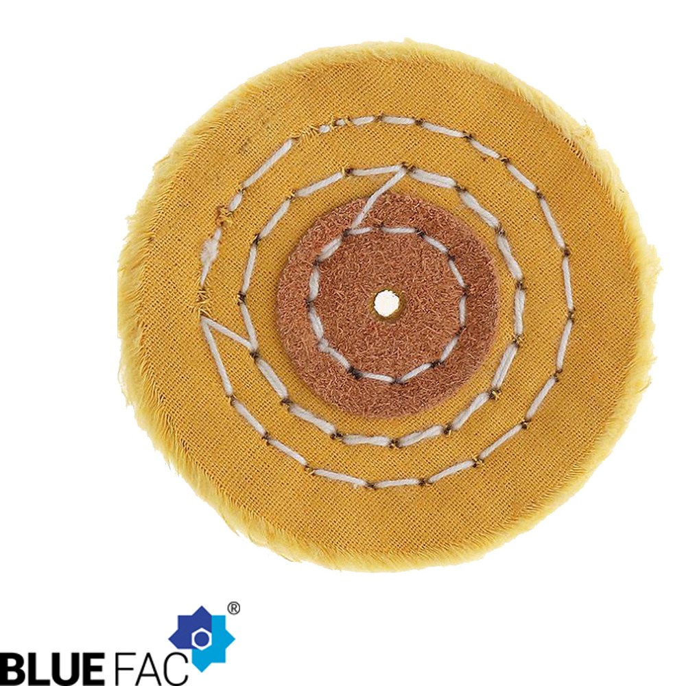 3인치 버핑휠 BBW-3Y옐로우 연마 광택 빠우 탁상그라인더날 3,000원