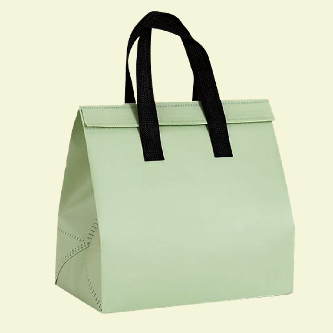 smileorange 보냉가방 보냉백 도시락 보냉백(미니/소형/중형/대형) 은박 보온보냉 테이크아웃 커피 쿨러백 일회용/재사용 아이스가방, 10개, 아보카도 12,250원