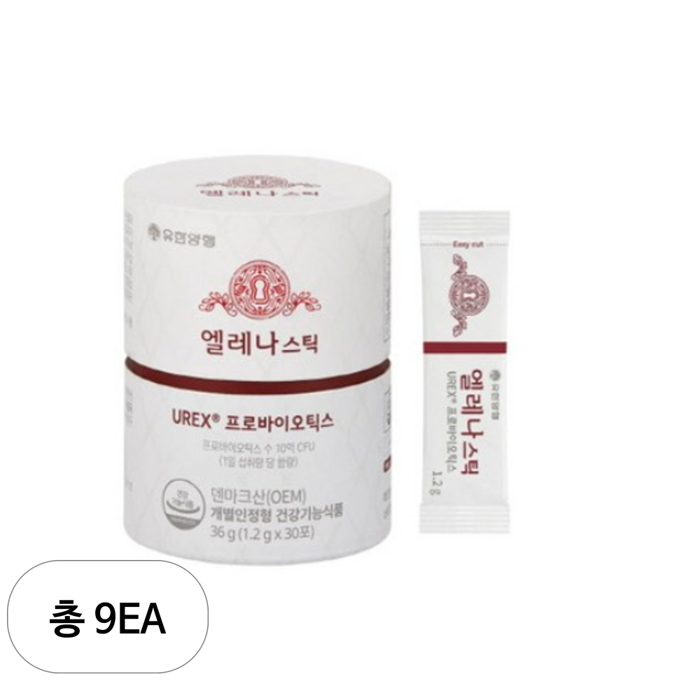 엘레나 스틱 UREX 프로바이오틱스 분말형 질건강 유산균 30p 427,440원