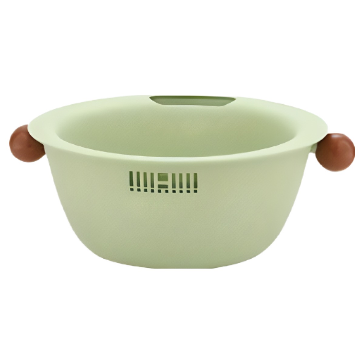 M컴퍼니 믹싱볼 채반 세트 과일 채소 야채 세척 바구니 플라스틱 물빠짐 세척볼 싱크대 주방 다용도 소쿠리 미니 바스켓 바가지 4컬러 [Te2845-051Z], 03.그린, 1개 10,500원