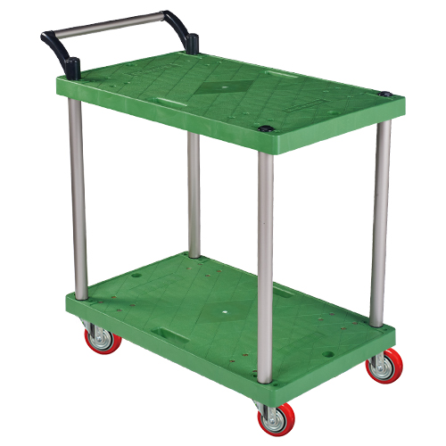 월드크린 잘밀려 2단 플라스틱 대차, 1개 177,400원