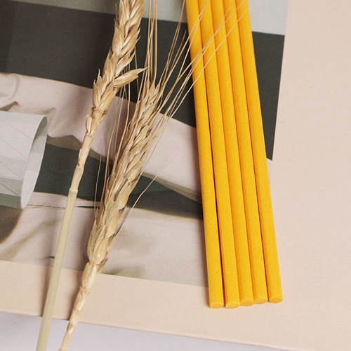 [ 5개입 ] 디퓨저 발향 섬유리드스틱 4mm 오렌지옐로우, 섬유리드스틱 4mm 오렌지옐로우, 1개 600원