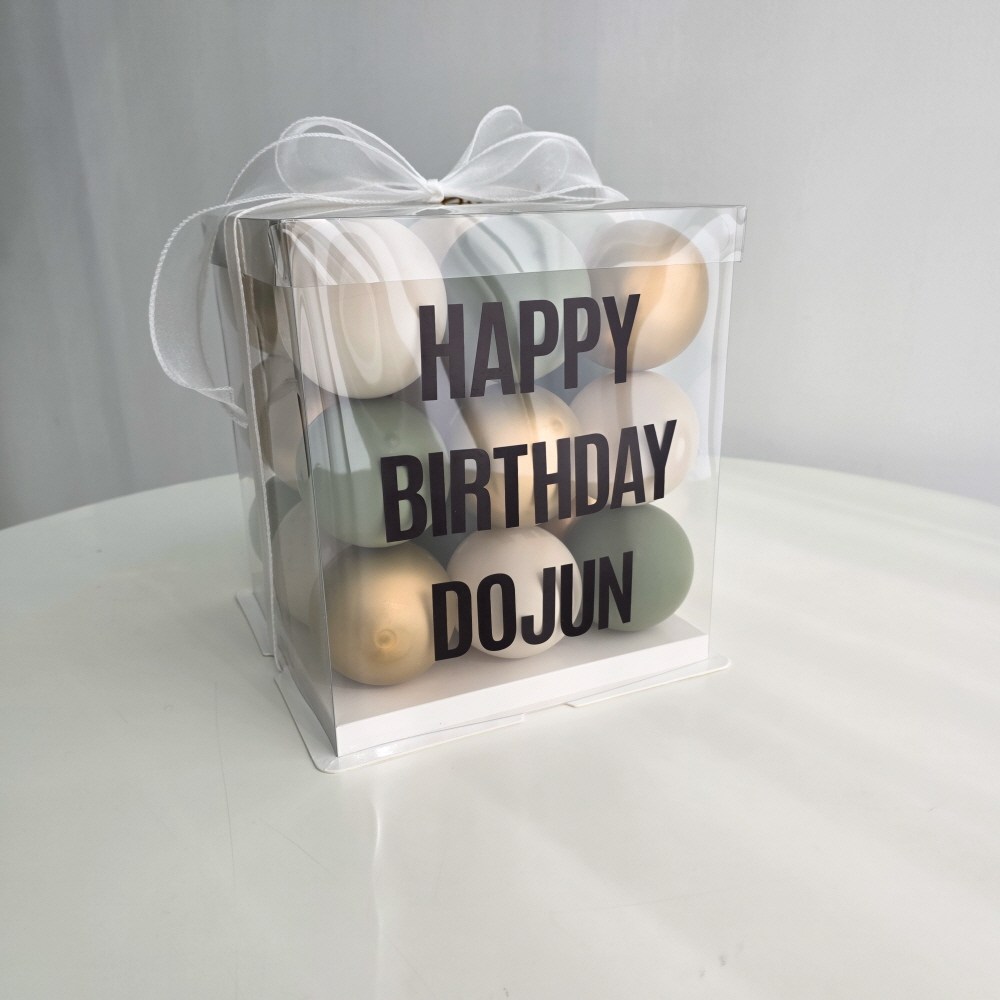 이벤트홀릭 DIY 벌룬박스 자유레터링 생일풍선파티용품, 1개, 08.유칼립투스 13,900원