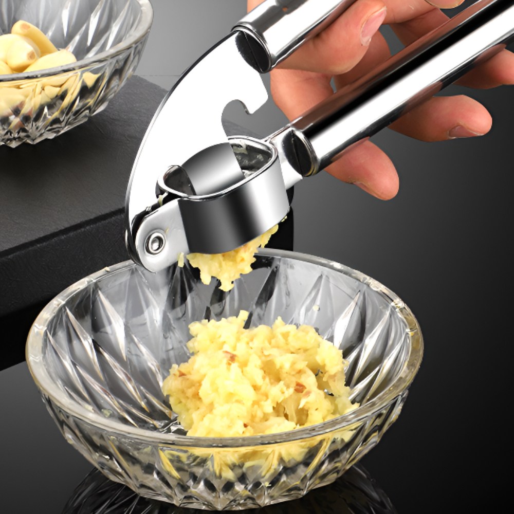 루엔샵 주방필수템 손잡이형 스텐 마늘 야채 다지기 9,000원