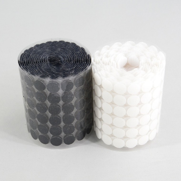 원형 양면 강력 접착 찍찍이 까슬이 보슬이 부직포 동그라미 테이프 테잎 다목적 부자재 1,400원