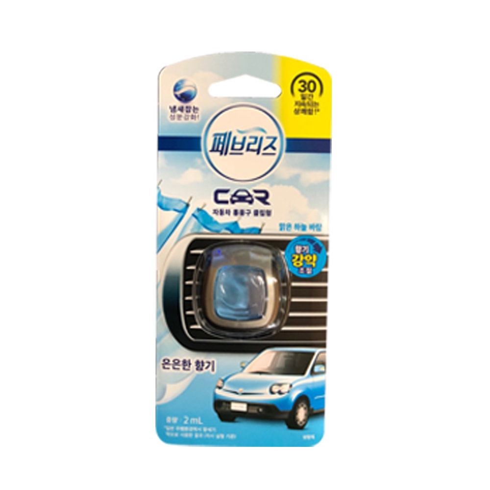 페브리즈 차량용 방향제 (클립형) 맑은 하늘바람 2ml 4,400원