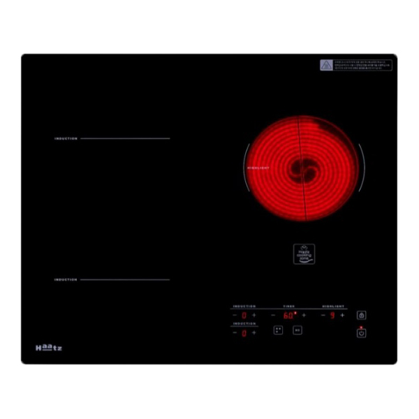 하츠 IH-366DTL 매립형 전기레인지 3구 전기쿡탑 하이라이트 인덕션 하이브리드, IH-366DTL, 빌트인 520,000원