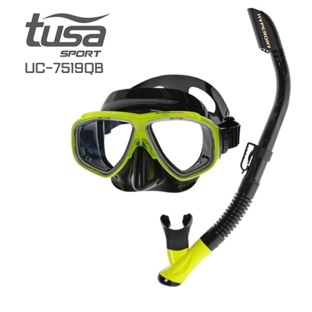 TUSA 투사성인용 마스크+스노클세트 UC-7519QB BKFY 91,000원