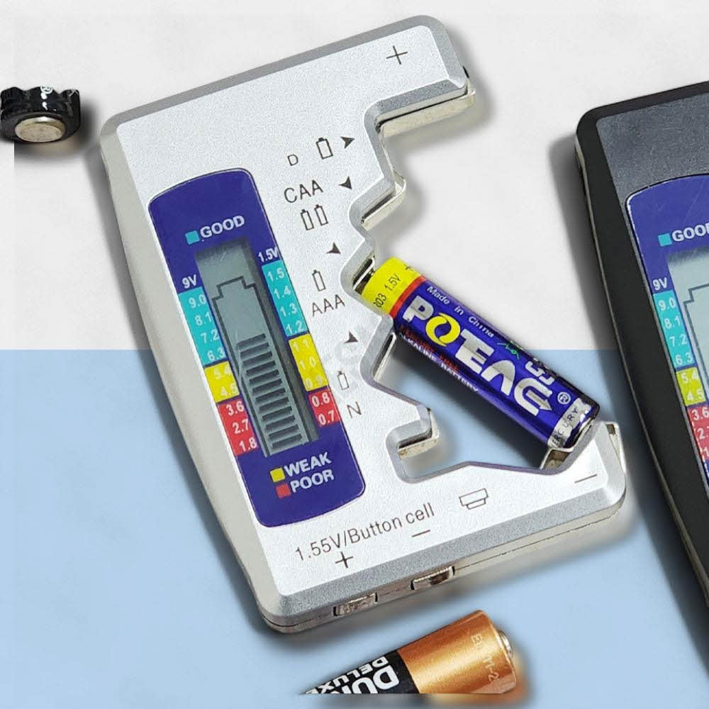 상도경몰 건전지 잔량 측정기 디지털 테스터기 배터리측정기 배터리진단기 건전지잔량 밧데리진단기 7,600원