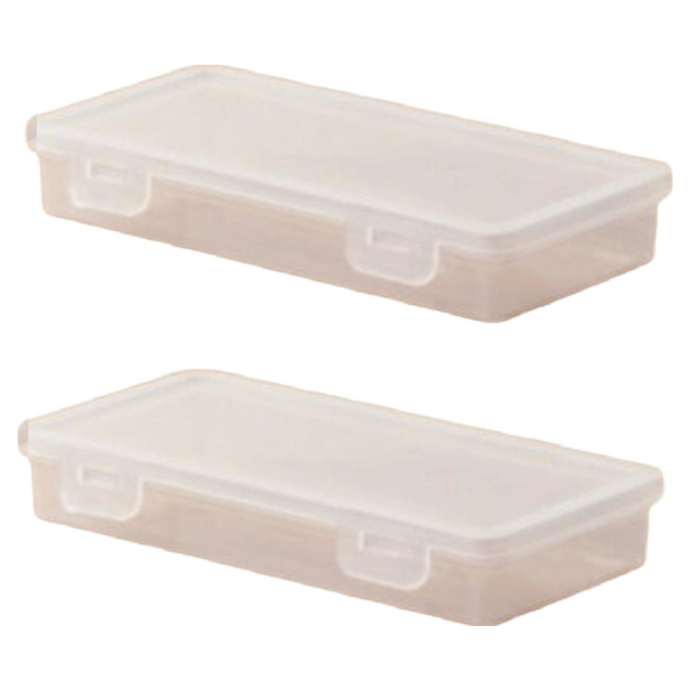 문구담 색연필 투명 필통 스몰 19 x 9 x 3 cm, 단일색상, 2개 10,180원