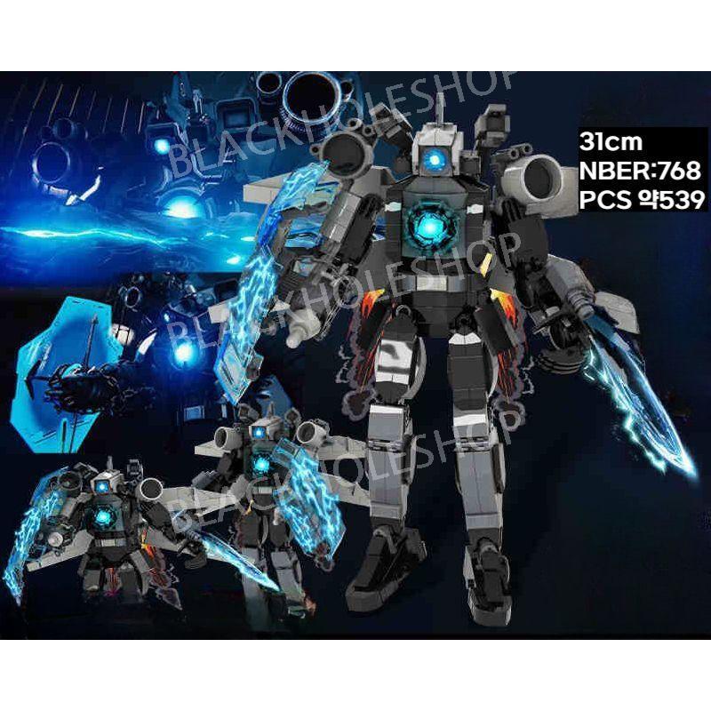 비브랜드 타이탄카메라맨 레고호환블록 스키비디토일렛 타카맨 전기종 호환, 1개, I9 19,300원