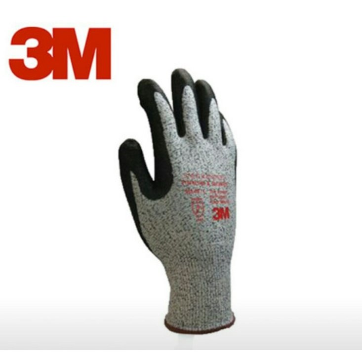 3M 절단잘림방지장갑 553 Cut NBR PU 코팅 안전장갑, 블랙, 1개 13,900원