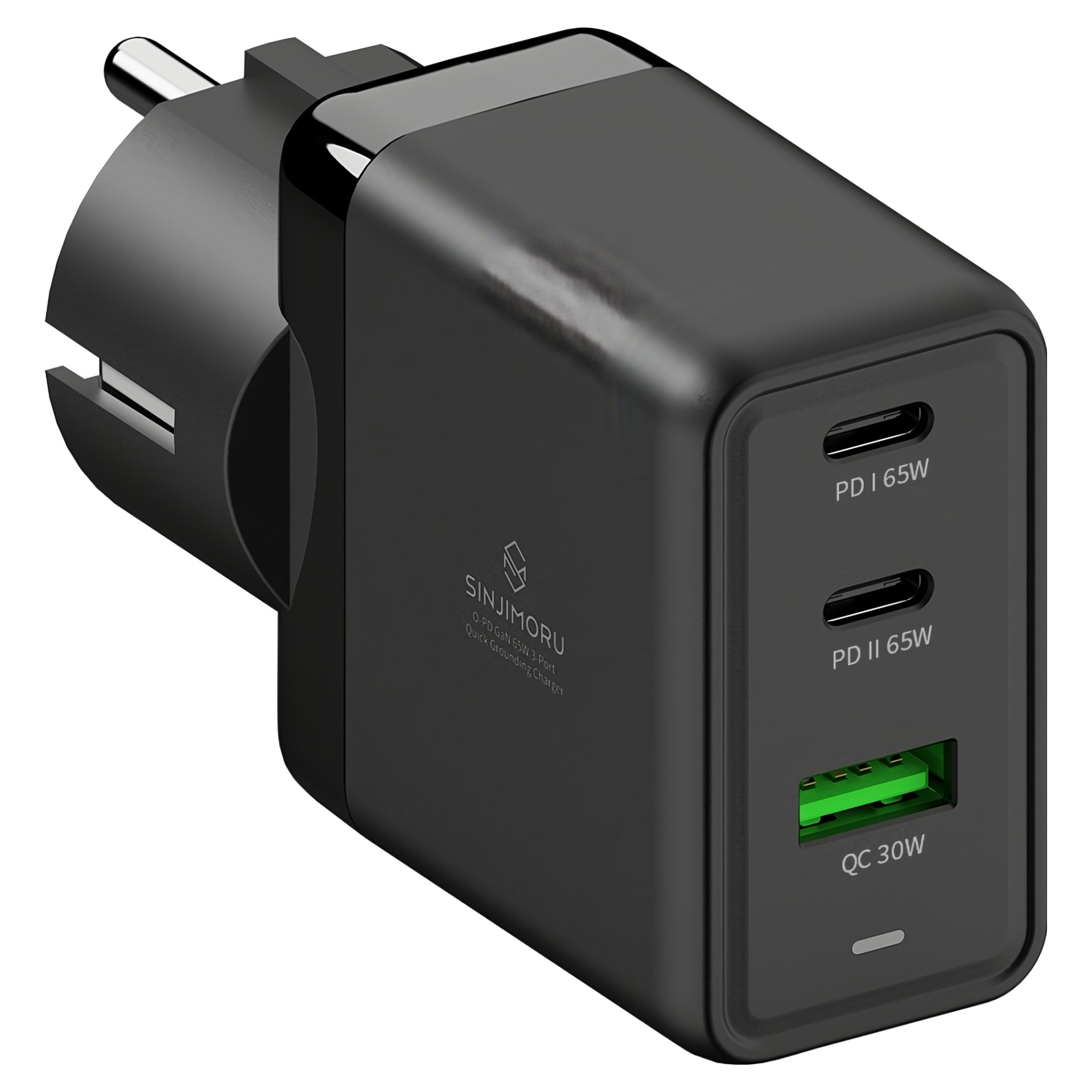 신지모루 O PD 65W GaN 3포트 초고속 접지 충전기 22,900원