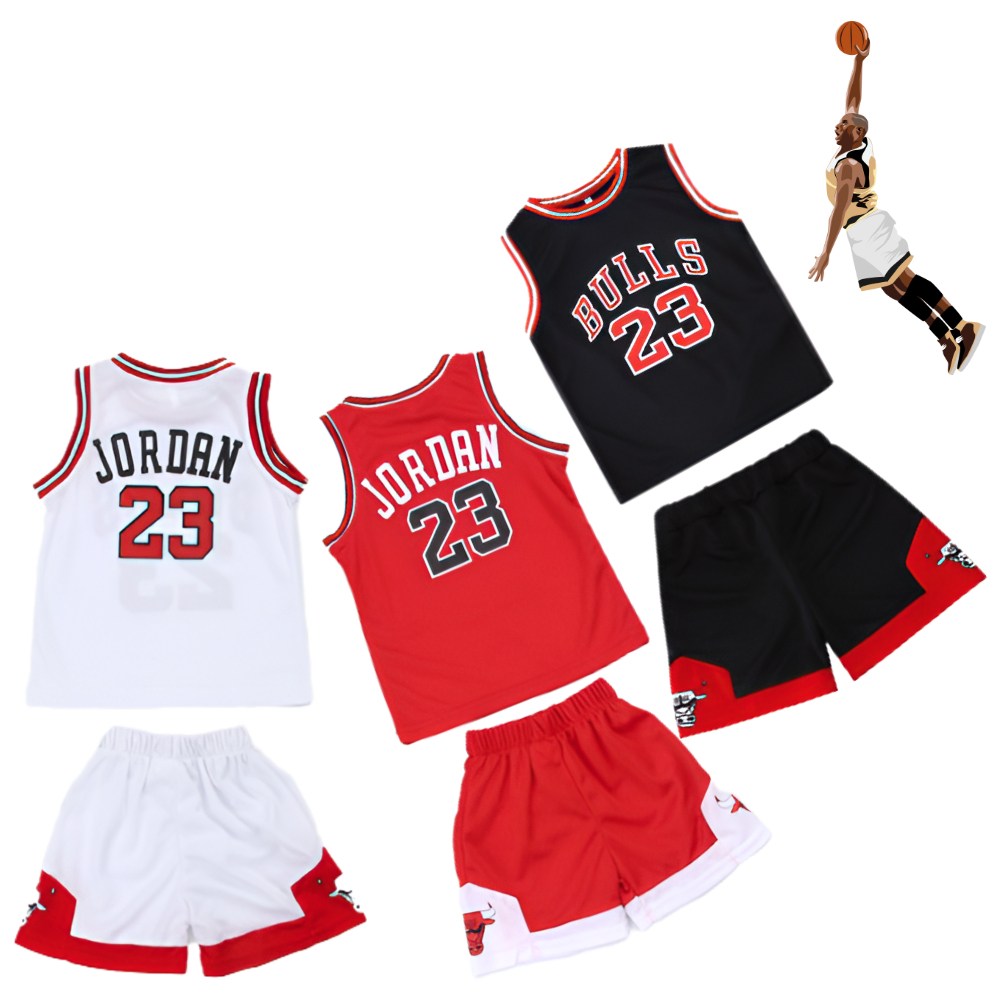NBA 시카고불스 검정 화이트 레드 마이클 조던 키즈 유니폼 29,800원