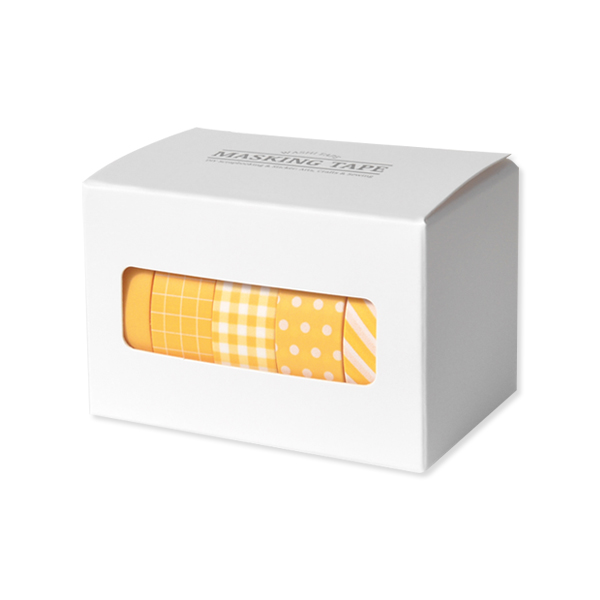 모노라이크 아르떼 마스킹 테이프 5종 세트 15mm x 10m, 현재가 12,500원