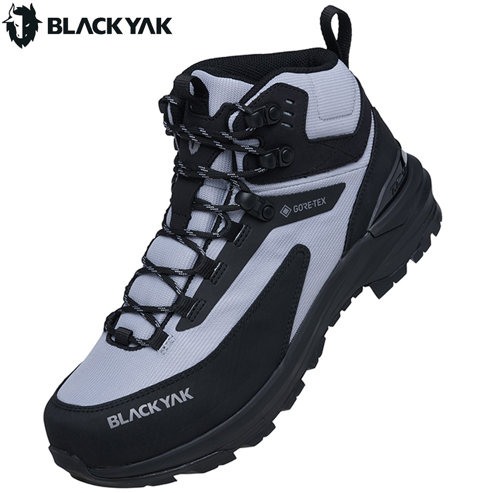블랙야크 고어텍스 경량 등산화 남성 여성 방수 가죽 다이얼 트레킹화 가이드 GTX 그레이 134,500원