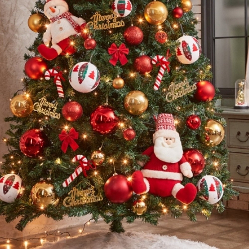 꼬깔산타 트리 풀세트 270cm 크리스마스장식품 트리꾸미기 연말장식 426,300원