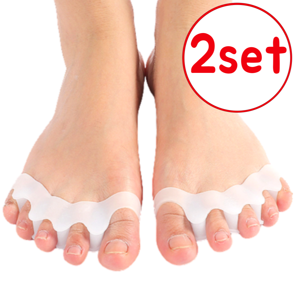 미소다믄 실리콘 밸런스 발가락링 오른발+왼발 2SET(4p) 4,670원