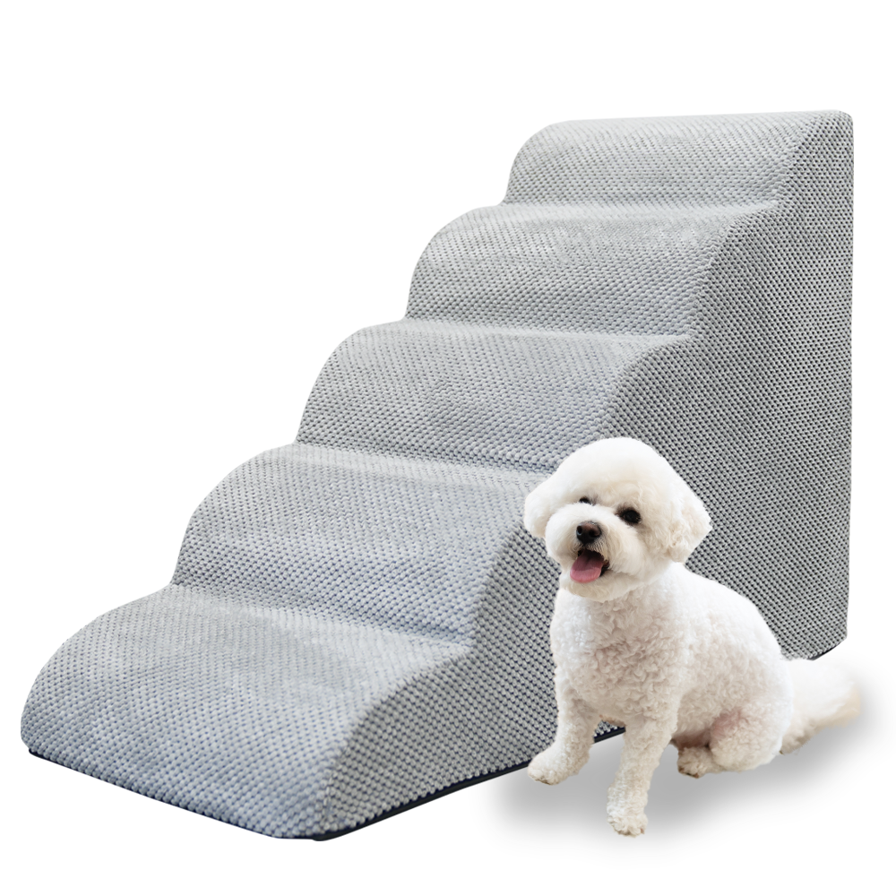 올미오펫 반려동물 구름패브릭 계단, 어반그레이, 1개 99,900원