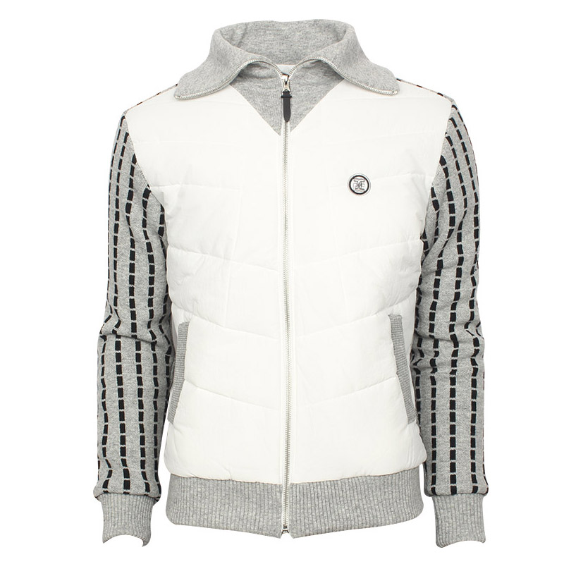 그렌에코 ges24304 남성 해치카라 팔스티치 자수 니트 점퍼/4온스/안감 188,000원