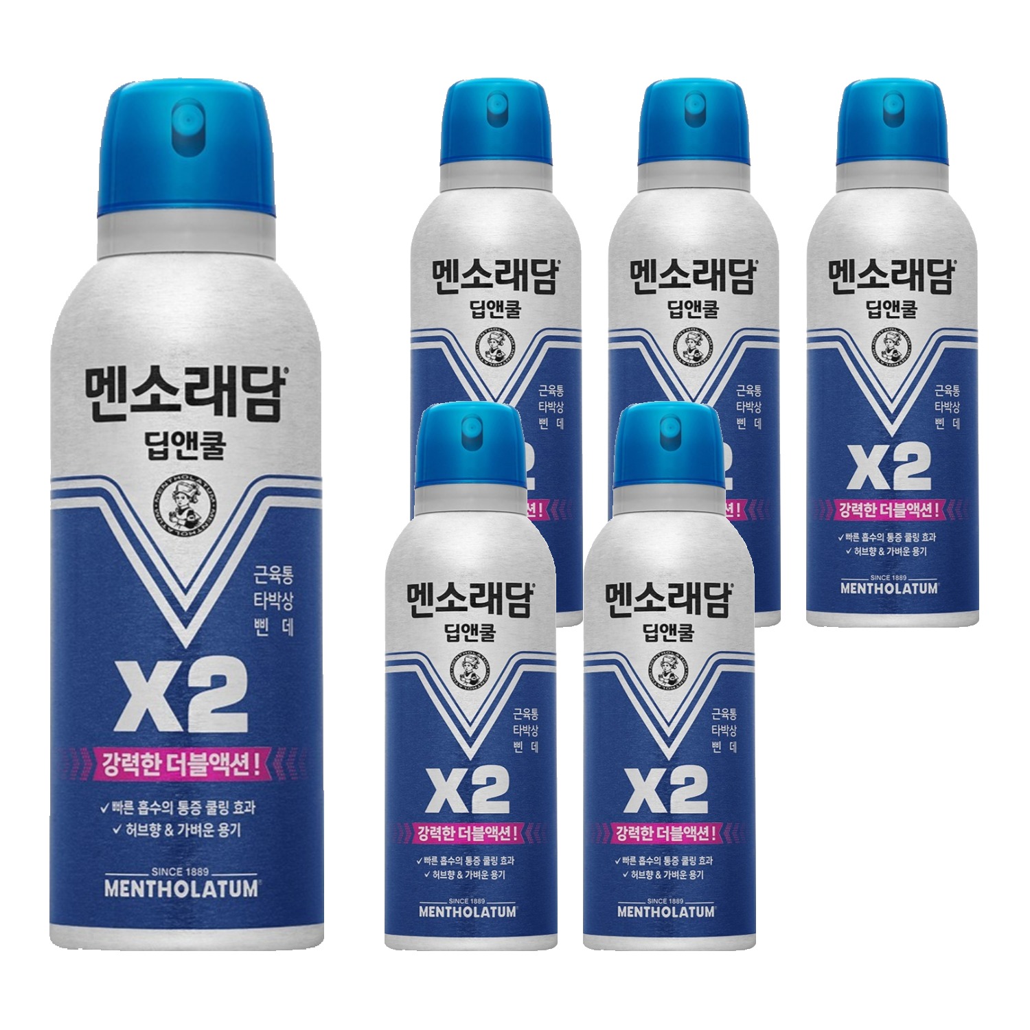 멘소래담 딥앤쿨 에어로솔 스프레이파스 150ml 18,330원