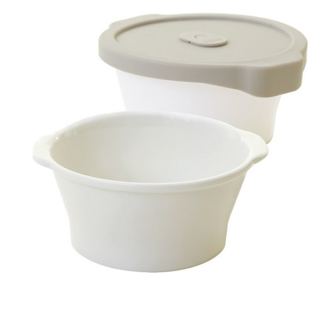 이우아여사 온기 도자기 밀폐 전자레인지 밥용기 45,730원