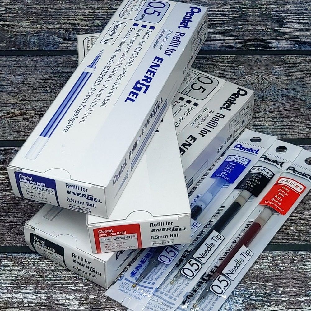 펜텔 에너겔 하이클래스 단색볼펜 0.5mm 리필심 12개 jbl*82273xV, 블랙, 본상품선택, 1개 19,700원