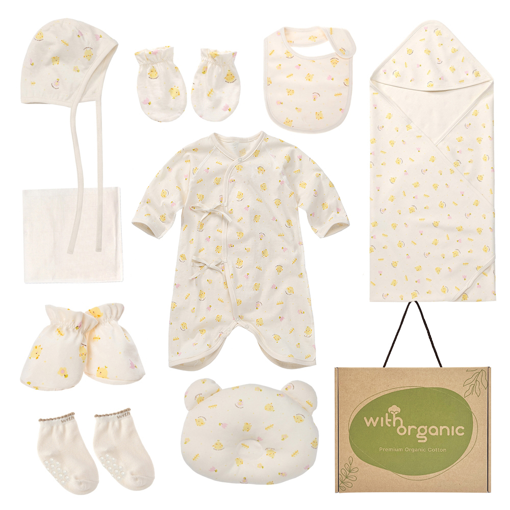 위드오가닉 신생아용 출산선물 10종세트 62,000원