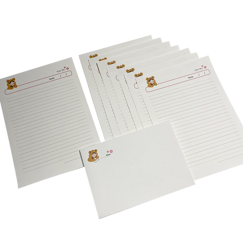 룩아트 곰신 디데이 군대 꼼시니 편지지 세트, 이등병, 1개 8,900원