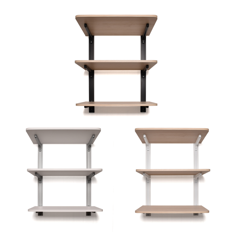 두일기업 세탁실 라운드 선반 세트 3단 82,000원