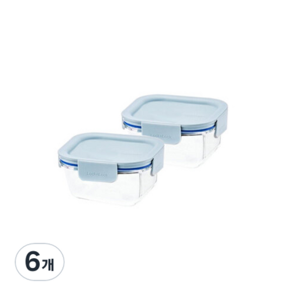 락앤락 LNG205S2 더클리어 유리밀폐용기 정사각 54,000원