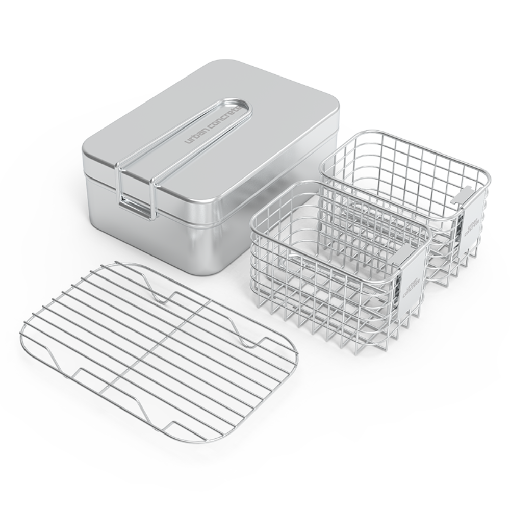 어반콘크리트 캠핑 반합 튀김기, 코펠 (2구), 반합 튀김기 2구, 1개 49,000원