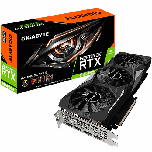 GIGABYTE 지포스 RTX 2070 SUPER GAMING OC D6 8GB 블랙3팬중고 295,000원