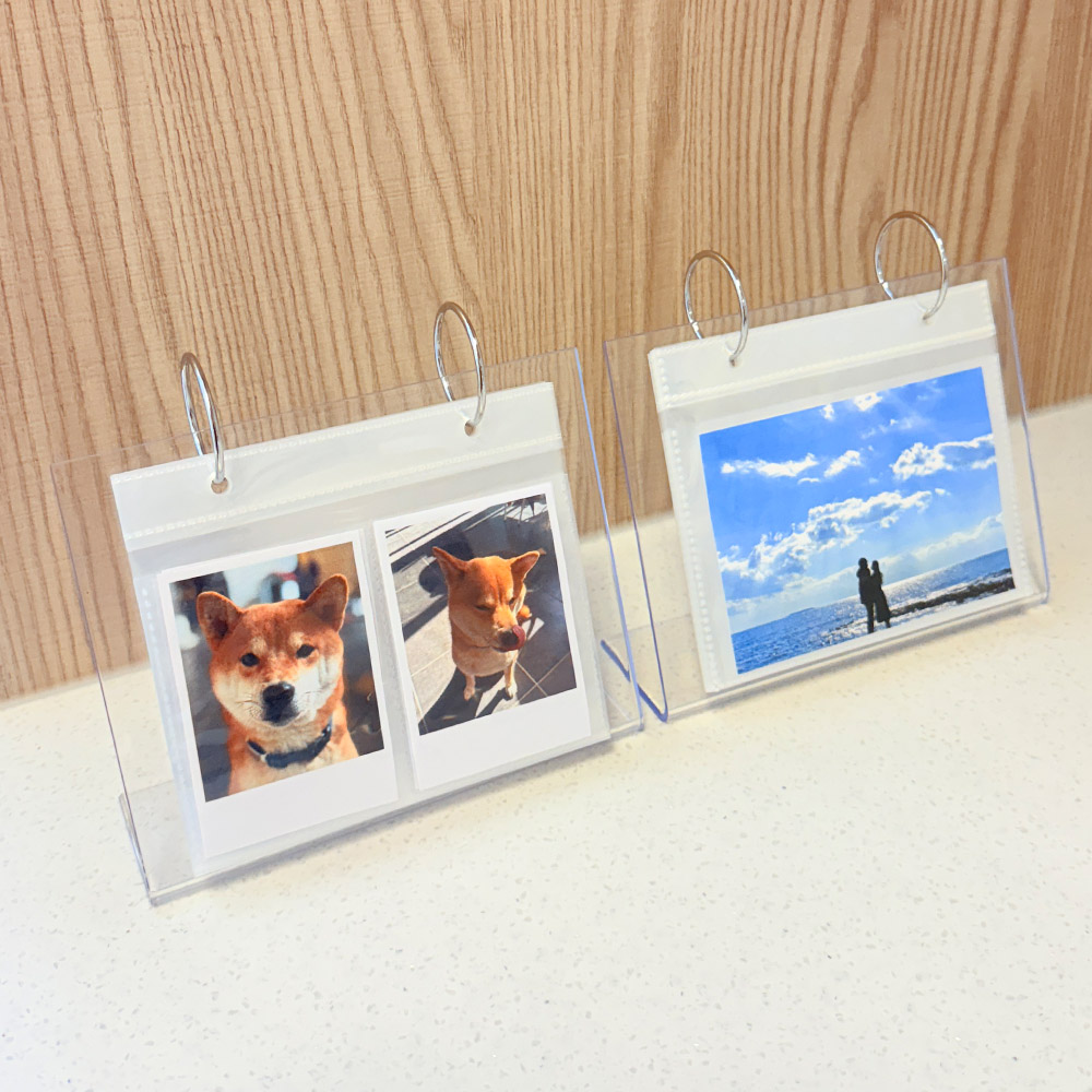 온오르 깨끗한 아크릴 탁상 앨범 액자, 1개, 포토카드앨범 16,400원