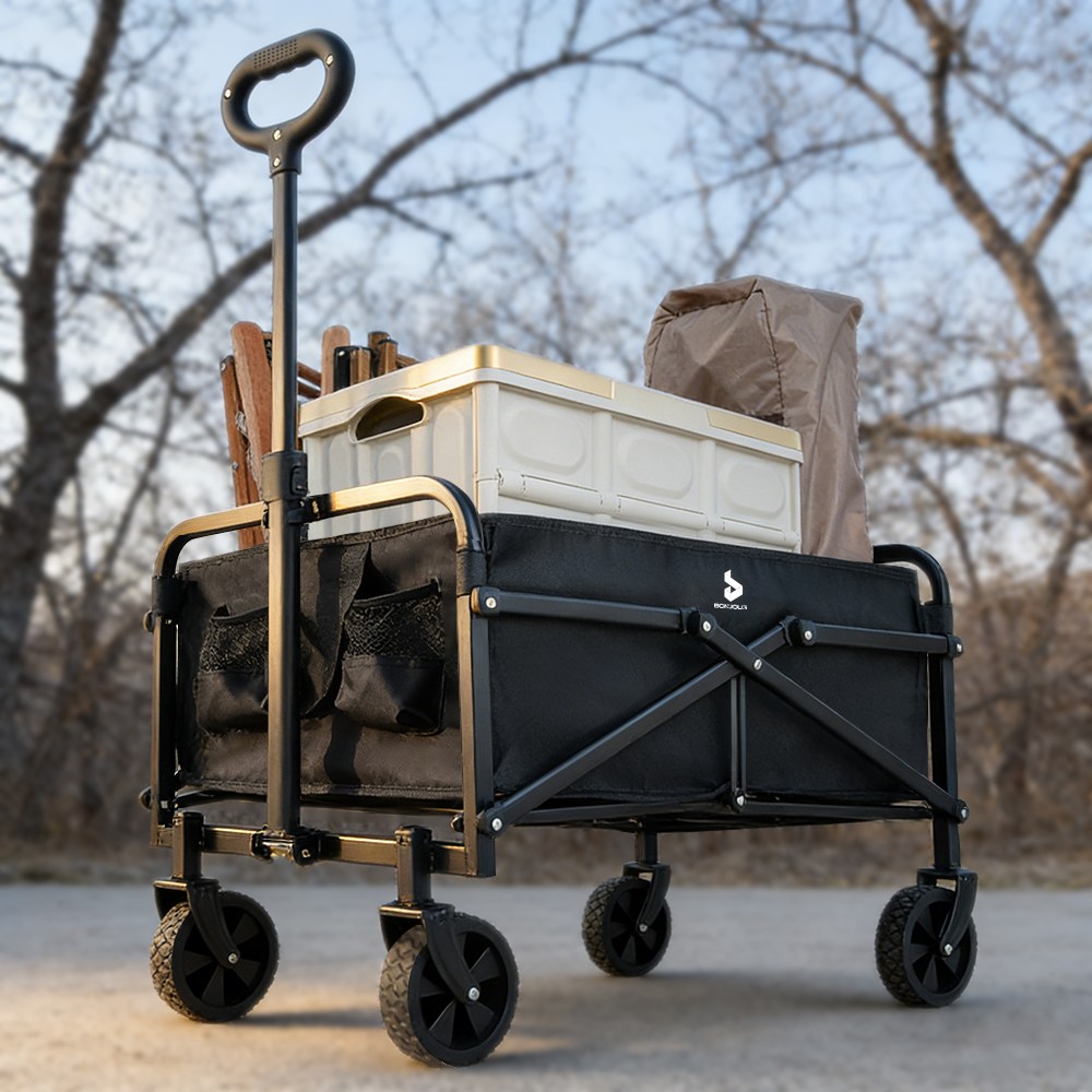 다용도 폴딩 카트 아웃도어 캠핑 카트 휴대용 간이 타이로드 25,900원