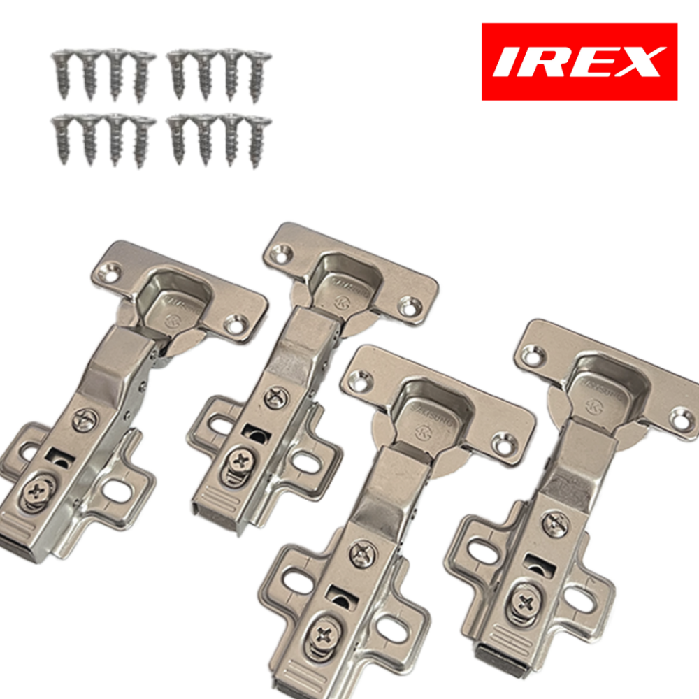 철부자 삼성 IREX 천천히닫히는경첩 댐퍼 110도 반도어 반덮문경첩 씽크경첩 피스포함 (576DSHN/0SC) 13,300원