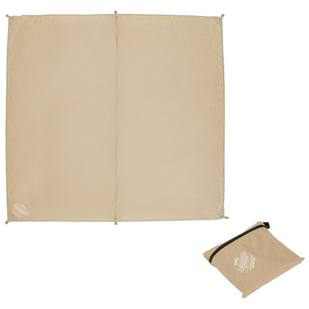 캠프빌리지 다용도 캠핑 내수압 4000 방수매트 그라운드시트 + 전용 수납가방, 베이지 18,900원