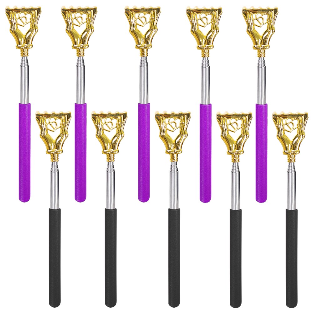 휴대용 골드 안테나 효자손 L타입  4단 접이식 효도손 스텐  등긁이 16,450원