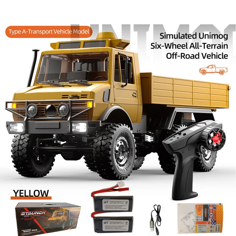 JJRC C8823 1/18 RC카 6륜 구동 오프로드 2.4G 무선 조종 자동차 등반 운반 구조 크롤러 모델 트럭 장난감 151,860원