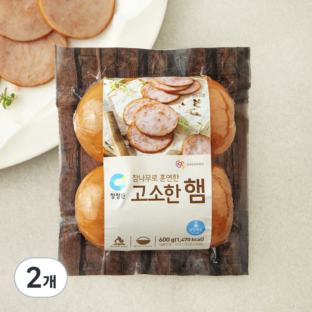 청정원 참나무로 훈연한 고소한 햄 15,480원