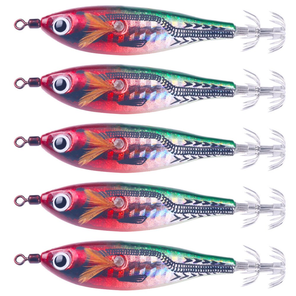 조타에비 느면나오는 초슬림 수평 야광 레이저 에기, 5개, 5.5g, 01.레이저수박 17,670원