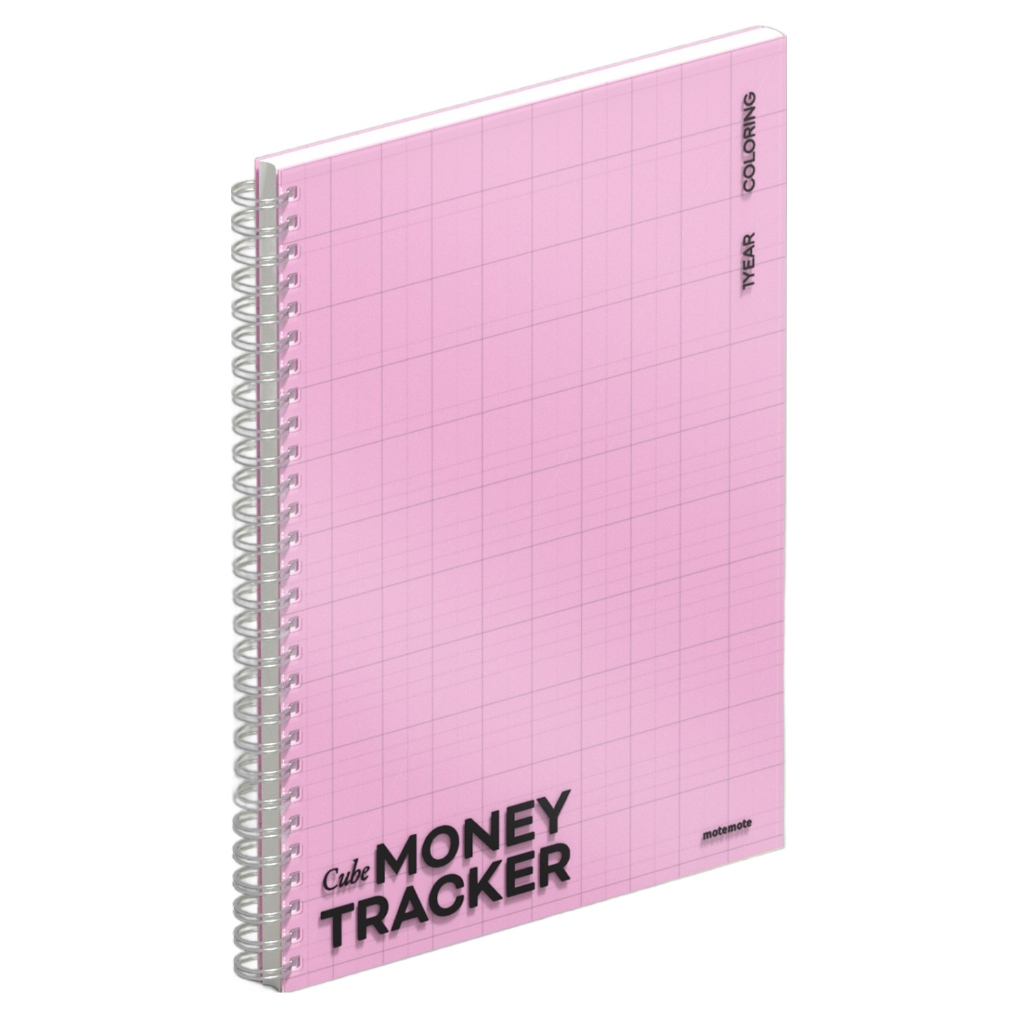 모트모트 쓰기 쉬운 머니 큐브 트래커 가계부, 혼합색상, 1개 15,800원