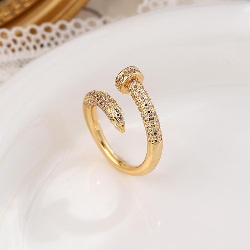 Ramlove 14k 스터드 반지 오픈 조절 가능 패션 명절 도금 기념일 선물 발암물질 미포함 CJR-SS9039 39,800원