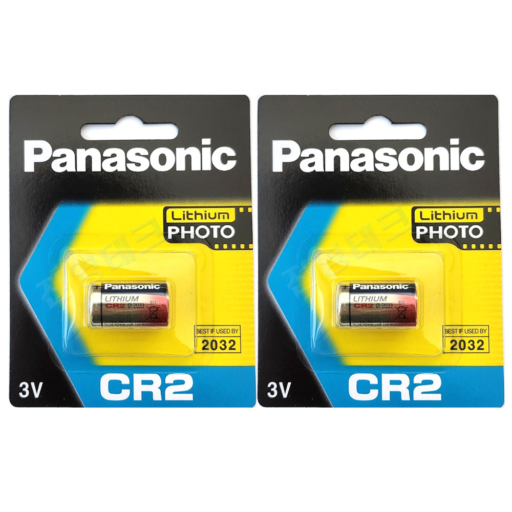 파나소닉 무료배송 부쉬넬 레이저 거리 측정기용 CR2 건전지 2알 10,400원