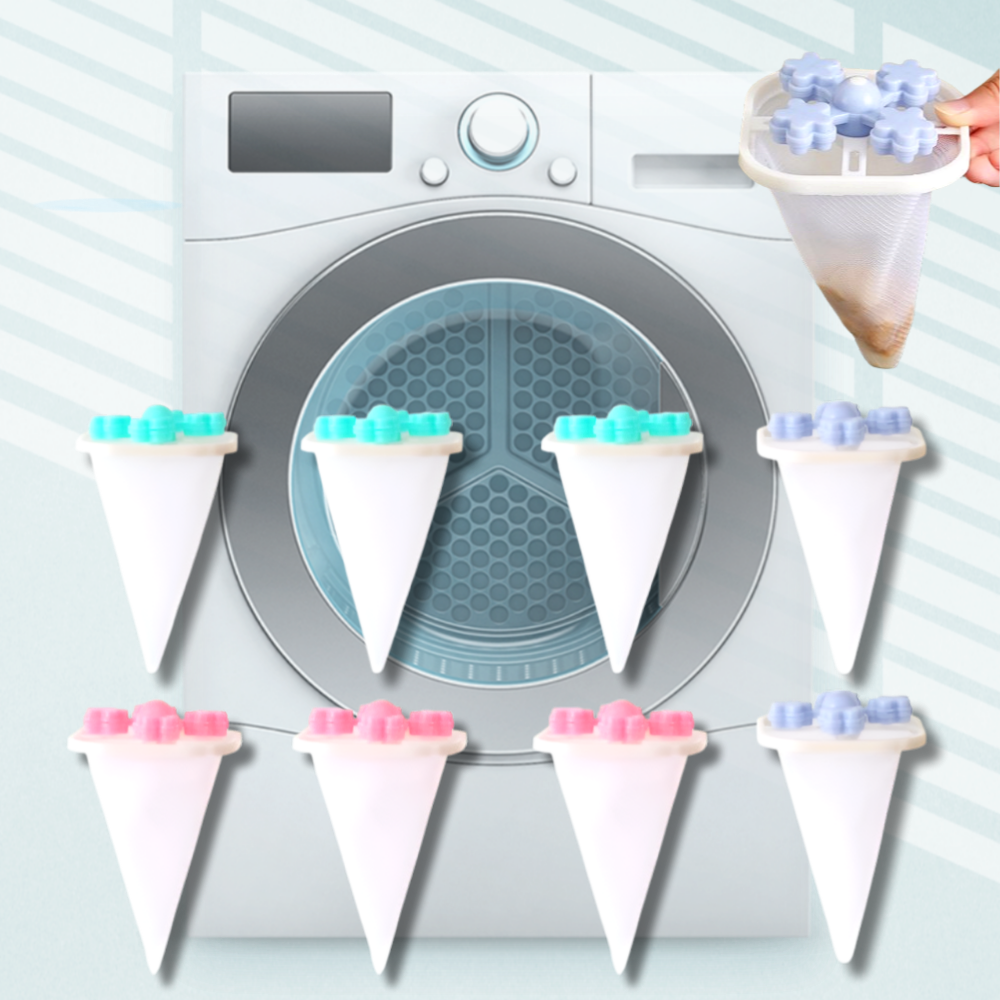 오너백 깨끗한 세척 먼지제거 세탁볼, 9개, 분홍+파랑+초록 15,400원